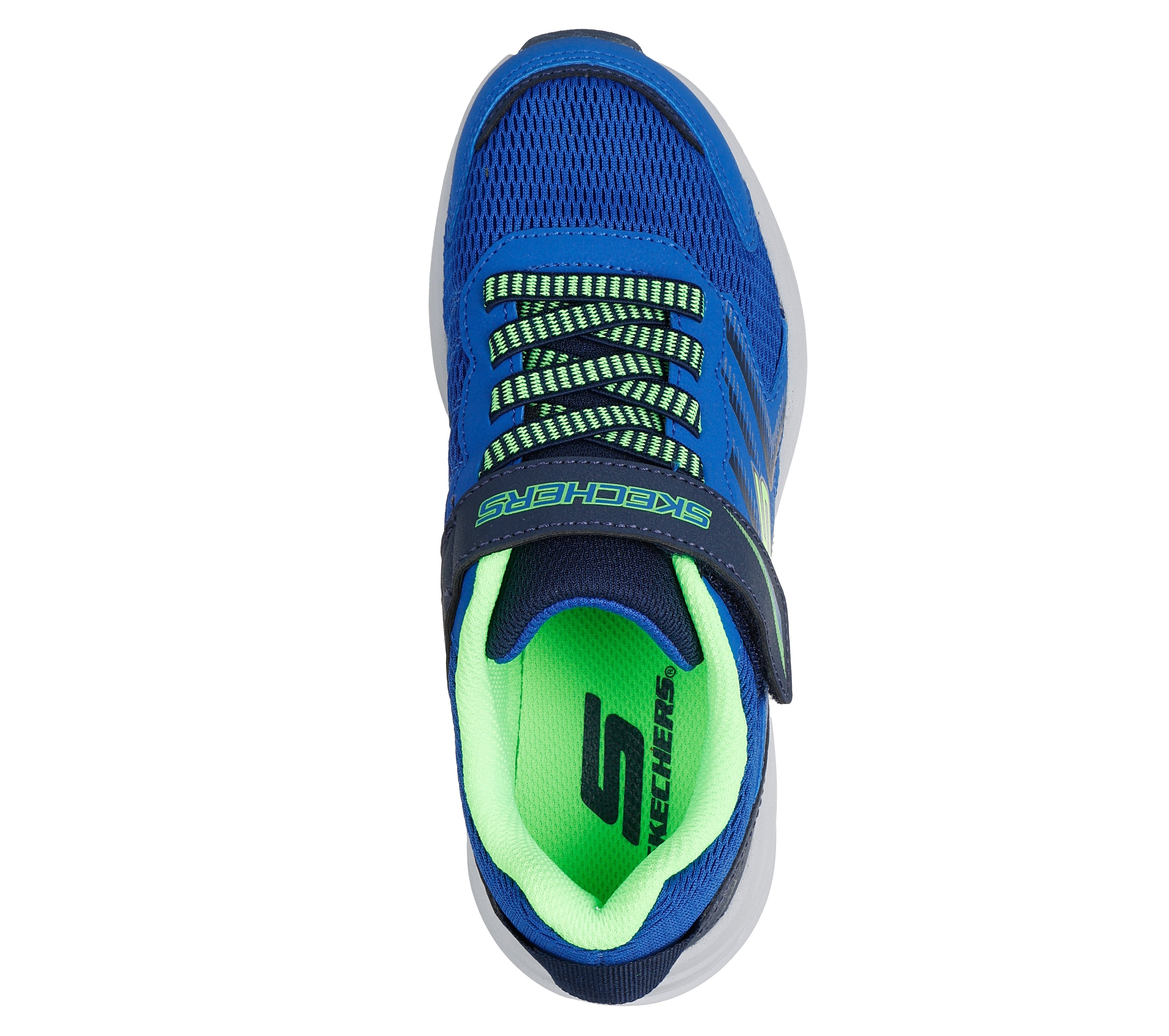 Skechers Skechers Microspec Tread 404115L Boys Navy Trainer BLNV Boys