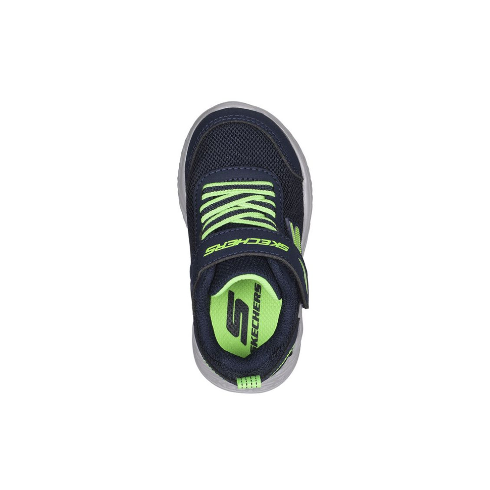 Skechers Skechers Nitro Sprint-Rowzer 407308N/NVLM Trainers Navy/Lime Boys