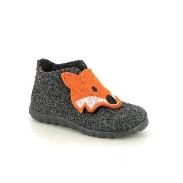 Superfit Superfit Fox Unisex Slipper 8-00295-47 Grey Boys, Girls