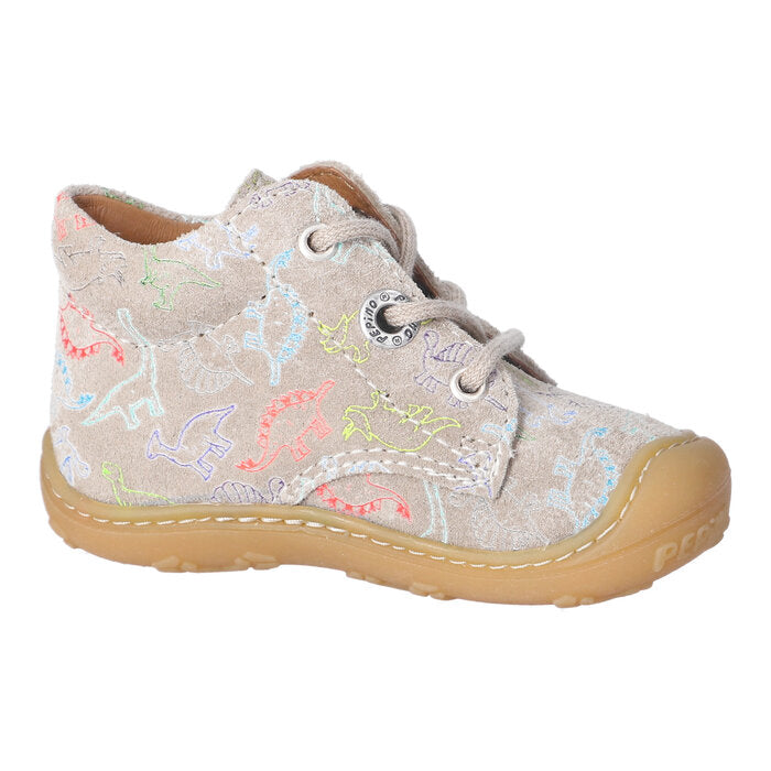 Ricosta Ricosta Dots 50 1200502/650 Beige Dinosaur Boot Beige Dinosaur Print Unisex