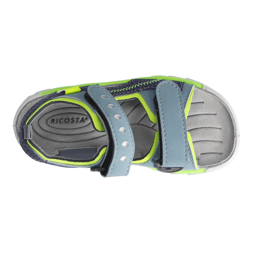 Ricosta Tajo 4500202/130 Navy & Green Sandals