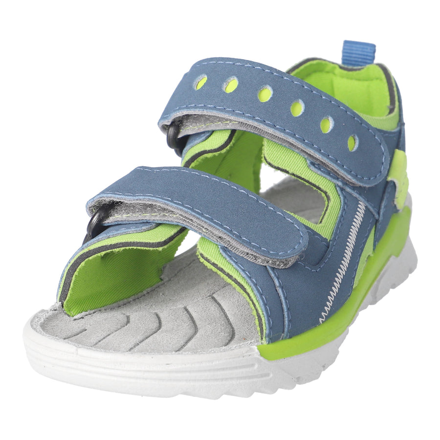 Ricosta Tajo 50 4500202/141 Graphite & Lime Sandals