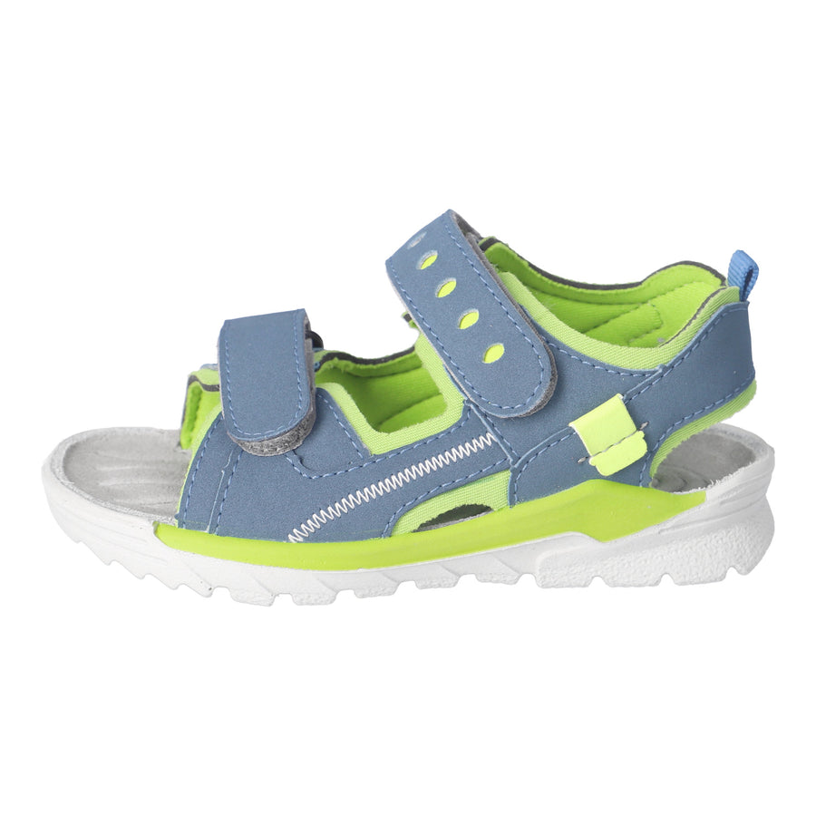 Ricosta Tajo 50 4500202/141 Graphite & Lime Sandals