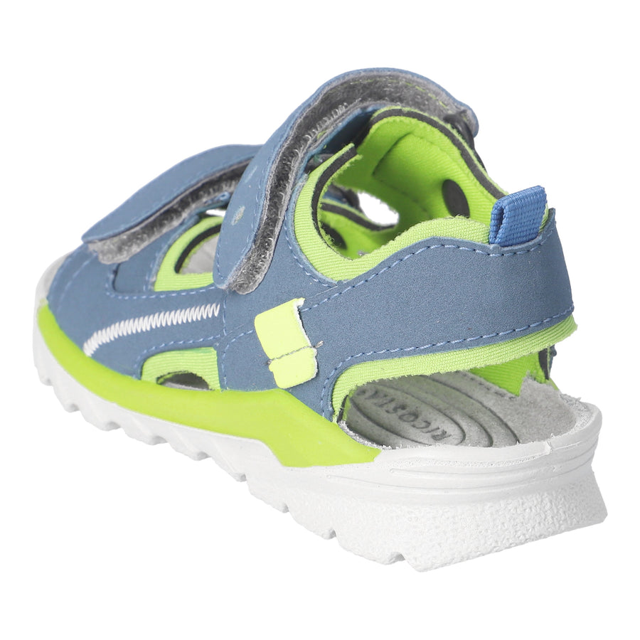 Ricosta Tajo 50 4500202/141 Graphite & Lime Sandals