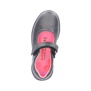 Ricosta Lillia 50 8600102/090 Black Leather School Shoes