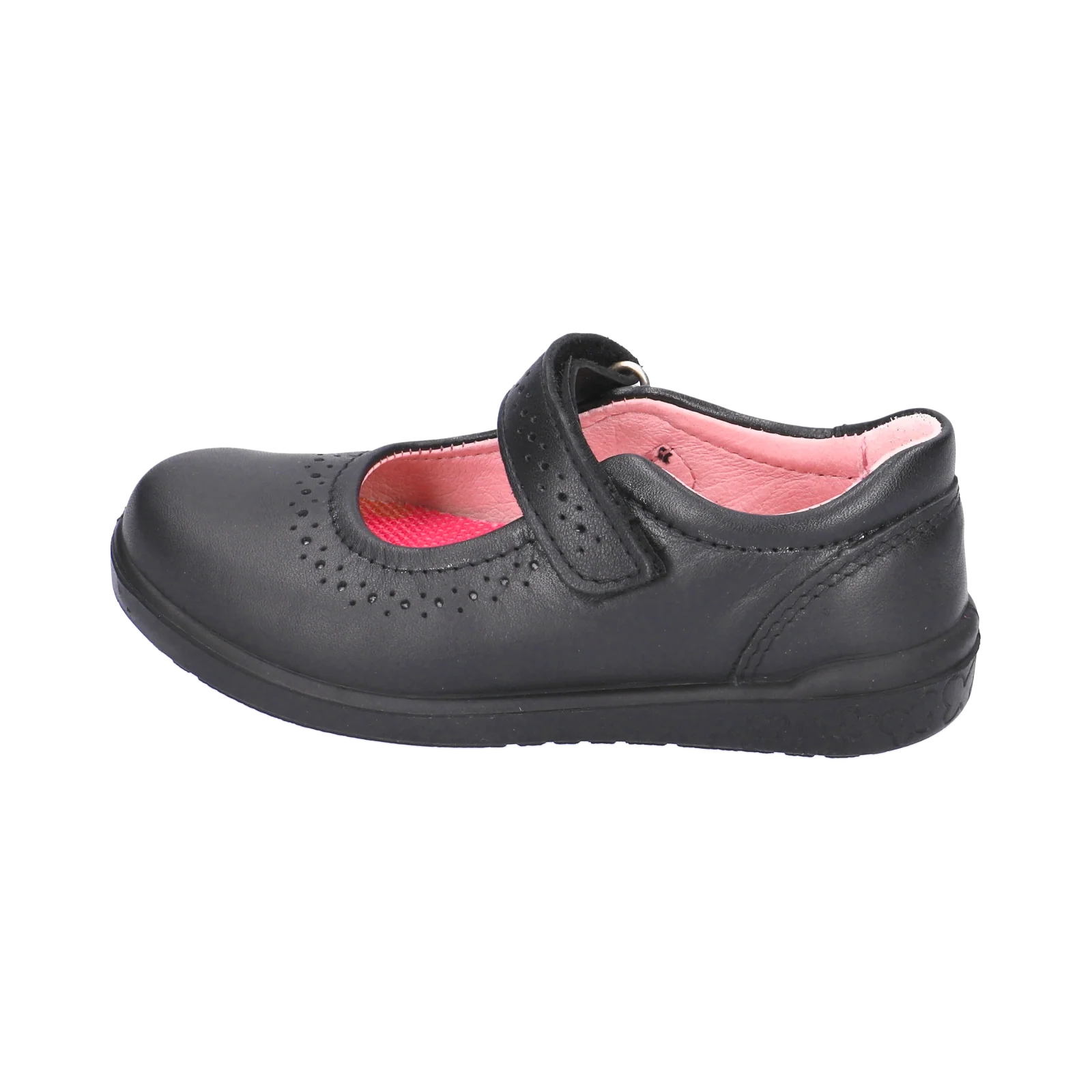 Ricosta Ricosta Lillia 50 8600102/090 Black Leather School Shoes Black Girls
