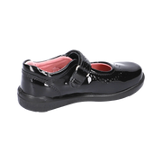 Ricosta Lillia 50 8600102/093 Black Patent School Shoes