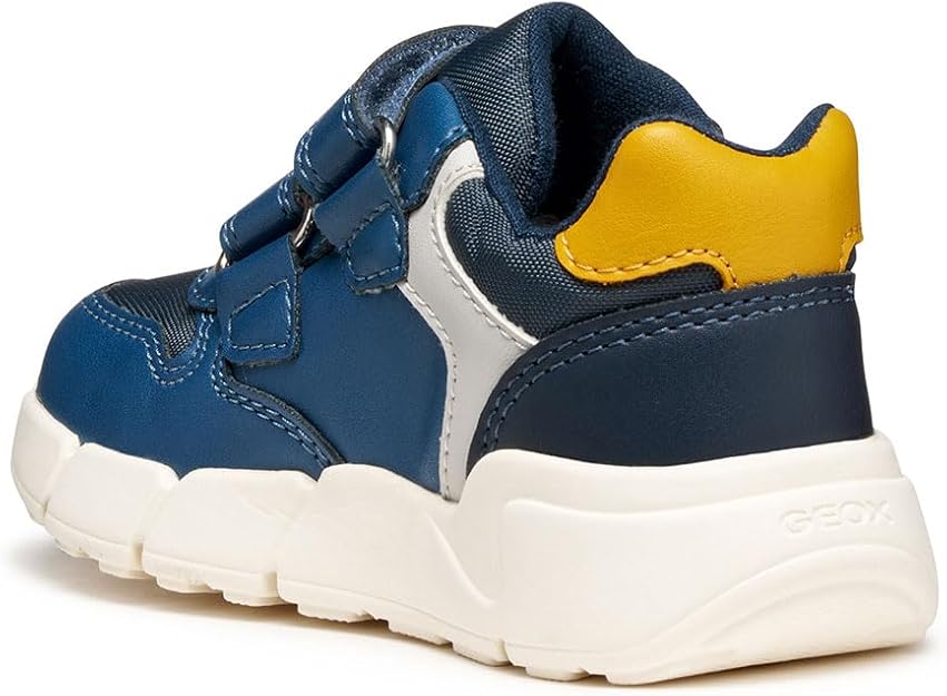 Geox J FLEXYPER B566GD 054FU C4B2Q Blue/Yellow Boys Trainer