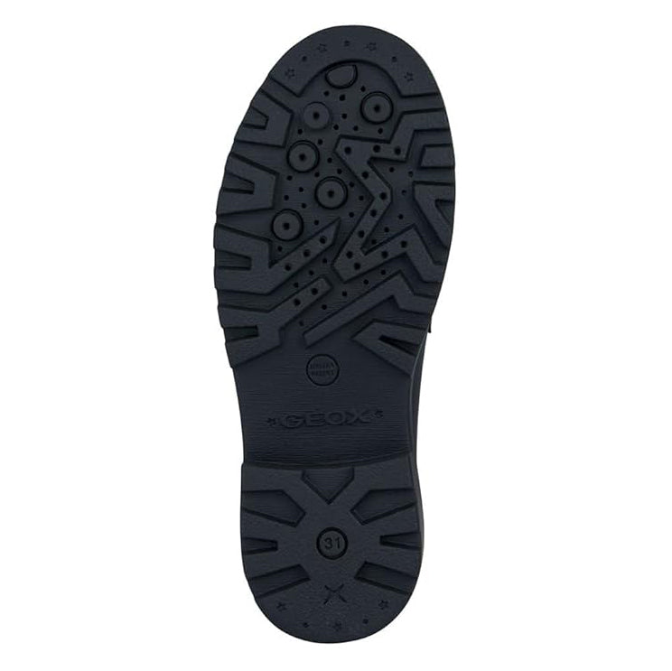 Geox J Casey G.C Loafer J3620C 00043 Black School Shoes