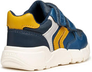 Geox J FLEXYPER B566GD 054FU C4B2Q Blue/Yellow Boys Trainer