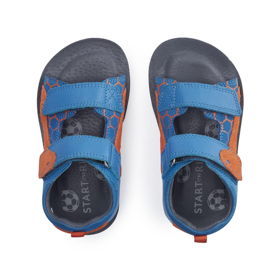 Start-Rite Beachball 5208_2 Boys Blue / Orange Sandals