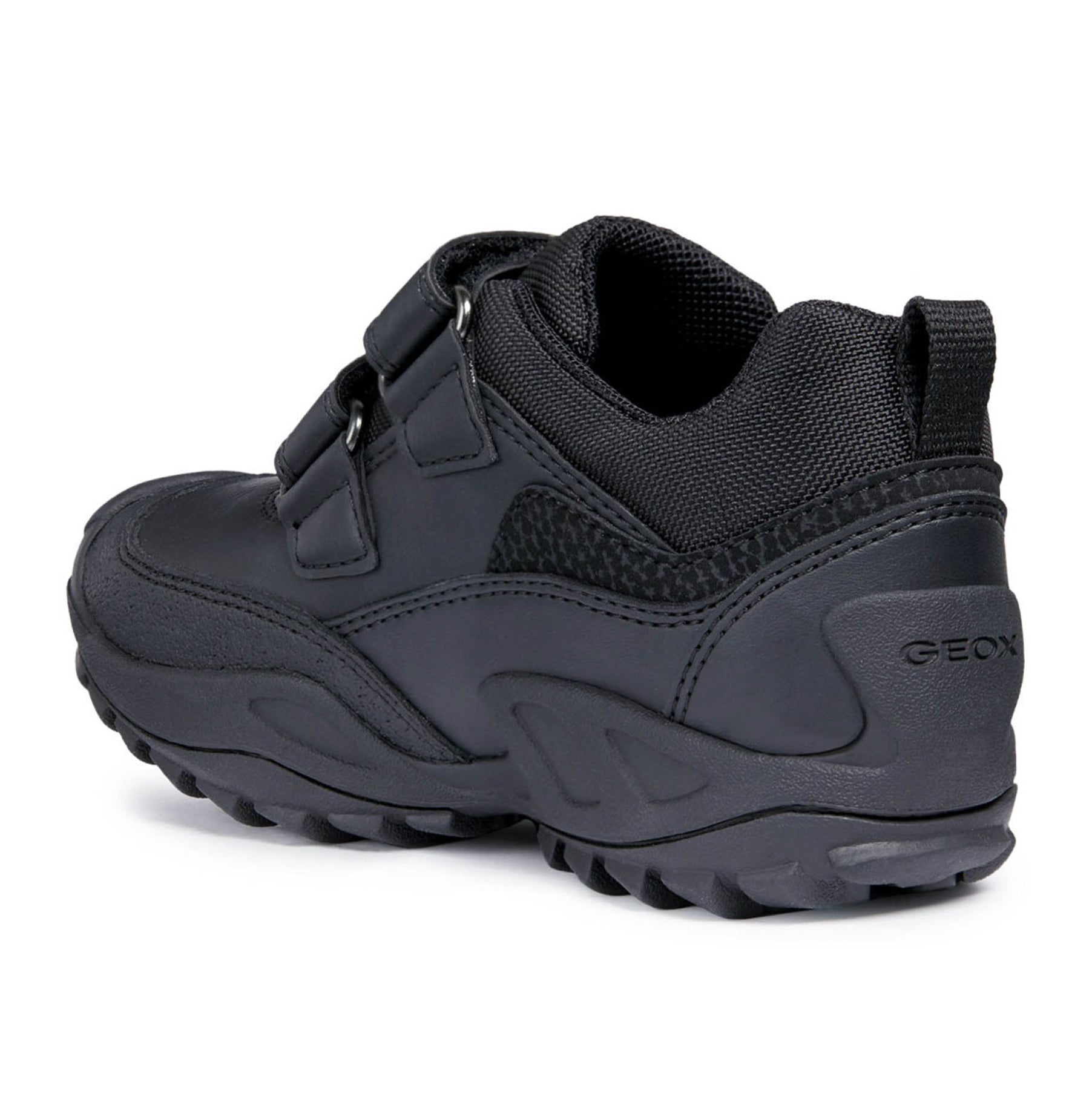 Geox Geox J N SAVAGE TEX J841WB 05411 C9999 Black School Shoes Black Boys
