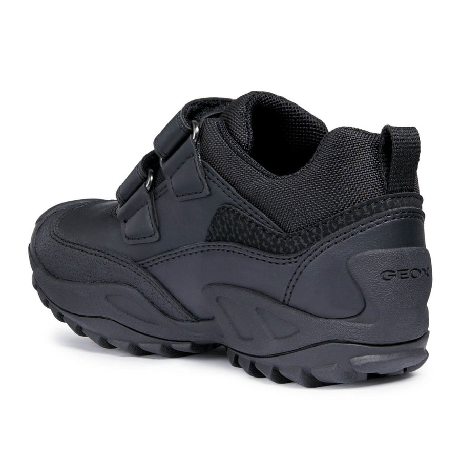 Geox J N SAVAGE TEX J841WB 05411 C9999 Black School Shoes