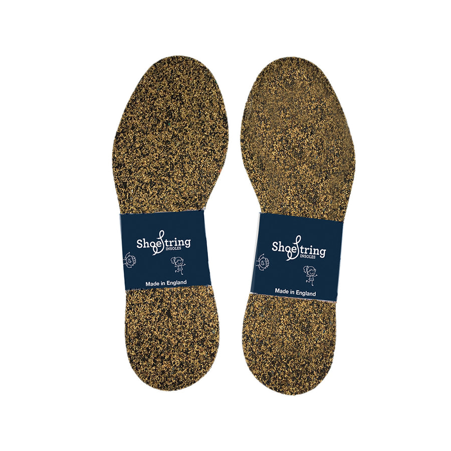 Shoestring Kids Cork Insoles 611K