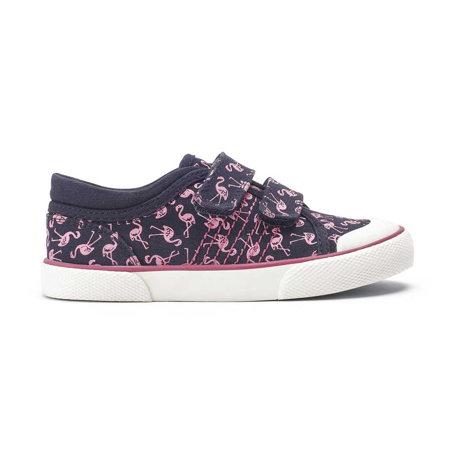 Start-Rite Flamingo 6196_9 Navy Vegan Canvas  F Width Fitting
