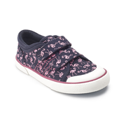 Start-Rite Flamingo 6196_9 Navy Vegan Canvas  F Width Fitting