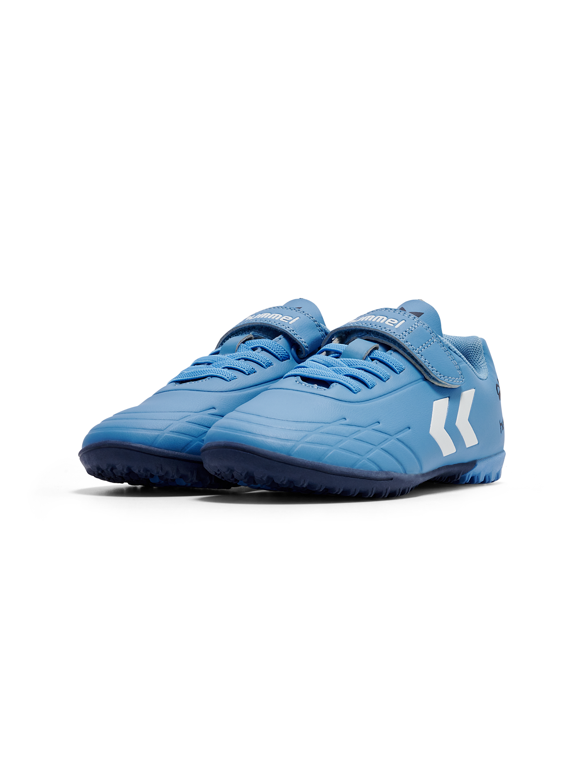 Hummel Hummel Top Star Turf LC Lichen Blue Boys Astro Trainer 228343 7373 Lichen Blue Boys