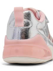 Hummel Daylight Glitter Jr Girls Silver Trainer 224690