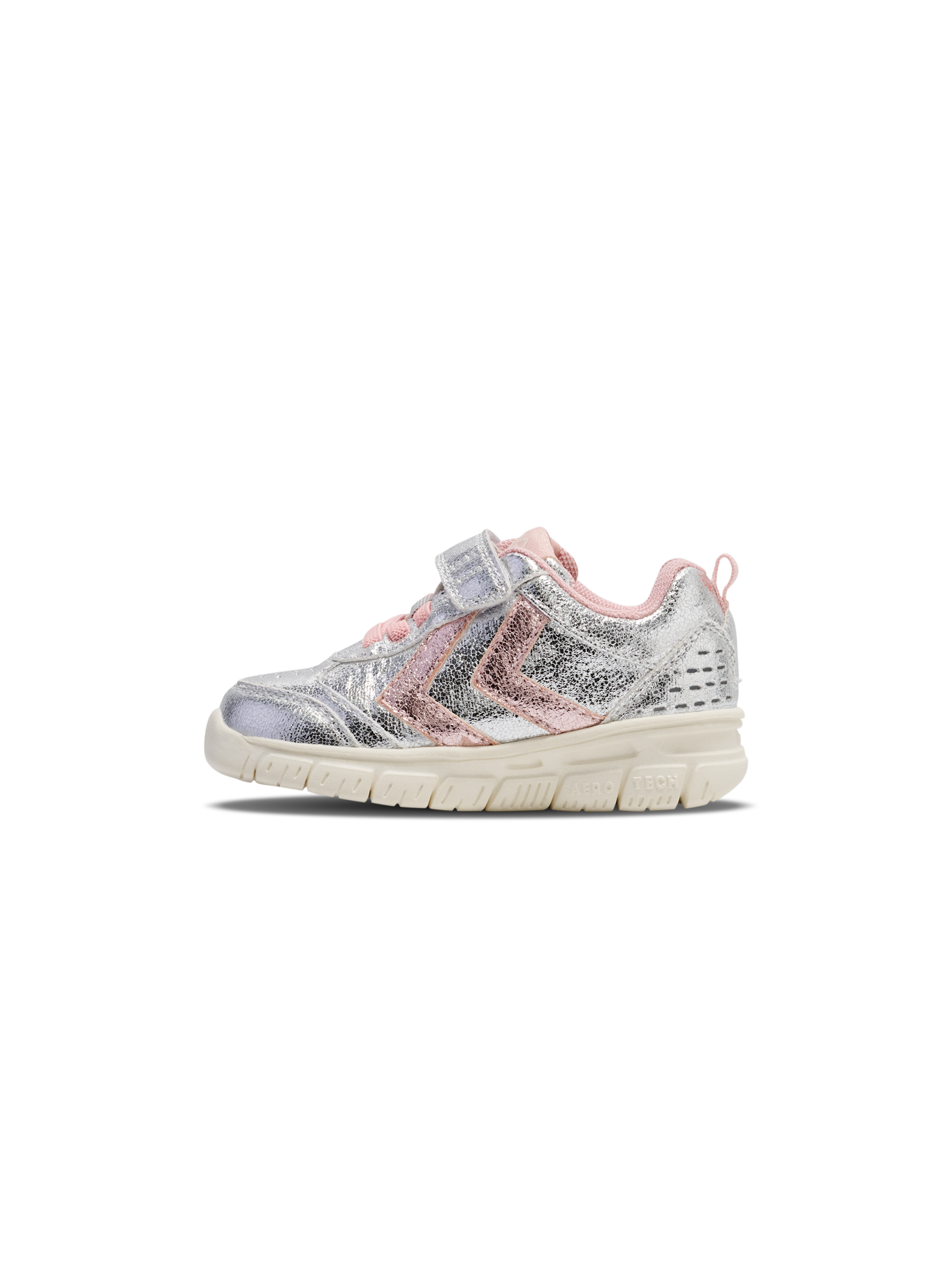 Hummel Hummel Crosslite Silver Glitter Girls Trainer 231652 Silver Girls