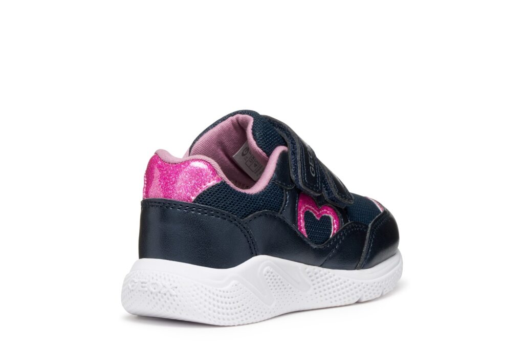 Geox Geox B SPRINTYE GIRL B564TA 0GNAJ C4002 Girls Navy Trainer NAVY Girls