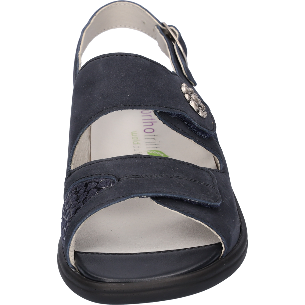 Waldlaufer Waldlaufer Kara 684K01-202-217 Marine Sandals Marine Ladies