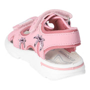 Ricosta Carmi 50 6701900/330 Pink Palm Tree Sandals