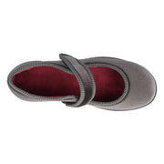 DB Shoes Whitby 71831G Grey Ladies 2V Slipper