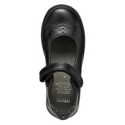 Geox J Hadriel  G.A J467VA Girls Black School Shoes