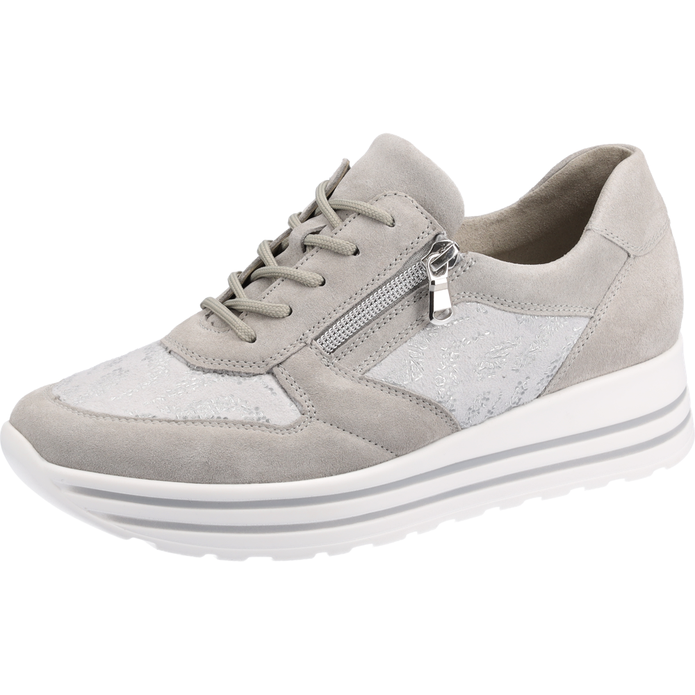 Waldlaufer Waldlaufer H-Lana 758H02-312-201 Beige Trainers Cement Ladies