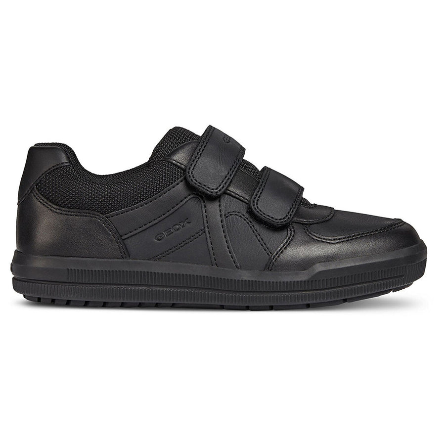 Geox J ARZACH B.E J844ae 05443 C999 Black School Shoes