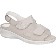 Waldlaufer Merle 811004-324-070 Stein Silver Sandals