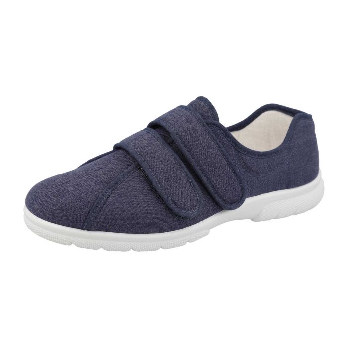 DB Shoes HARRIS 82003N Mens Navy Canvas 2V Shoe