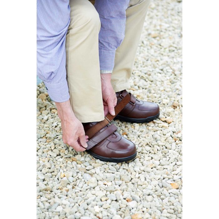 DB Shoes Kevin 89229B Mens Brown Leather Shoe