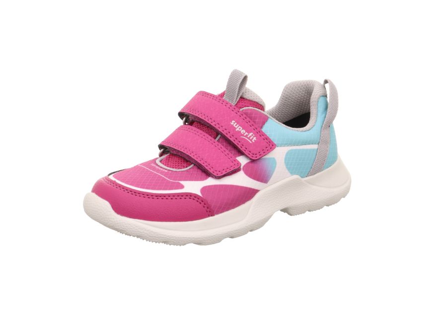 Superfit Rush 1-000208-5510 Pink & Blue Girls Trainer