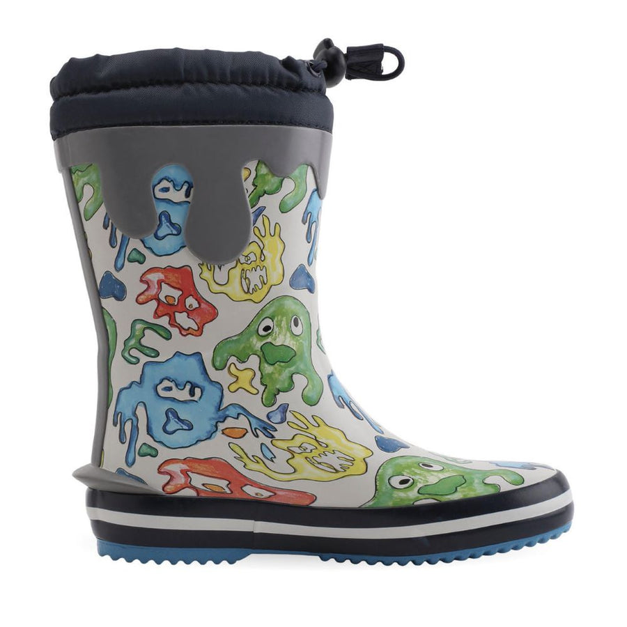 Start-Rite Little Puddle Slime 9931_2 Grey Wellingtons