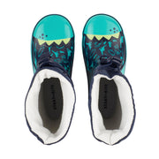 Start-Rite Little Puddle 9931_9 Navy Dinosaur Wellingtons