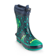 Start-Rite Little Puddle 9931_9 Navy Dinosaur Wellingtons