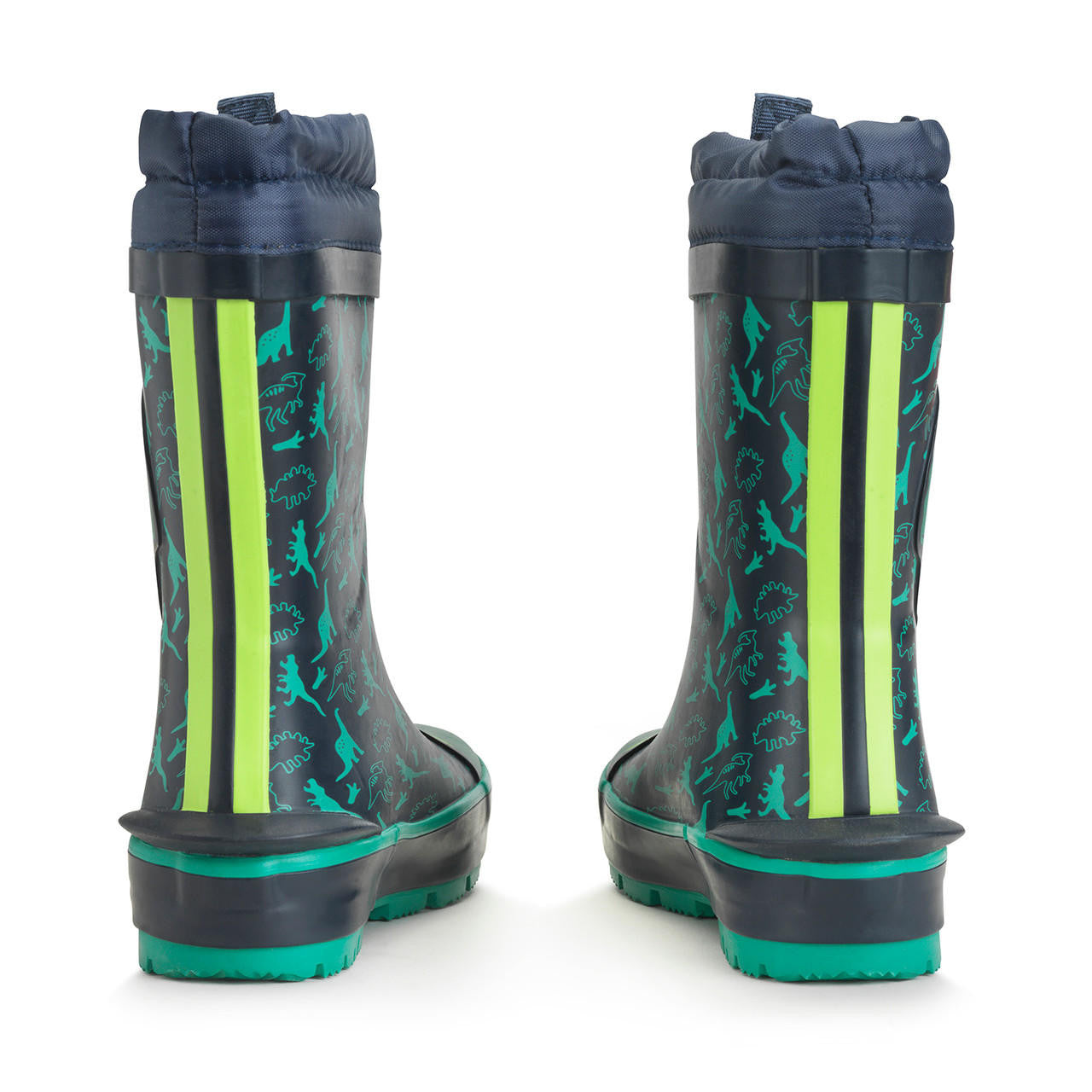 Start-Rite Little Puddle 9931_9 Navy Dinosaur Wellingtons