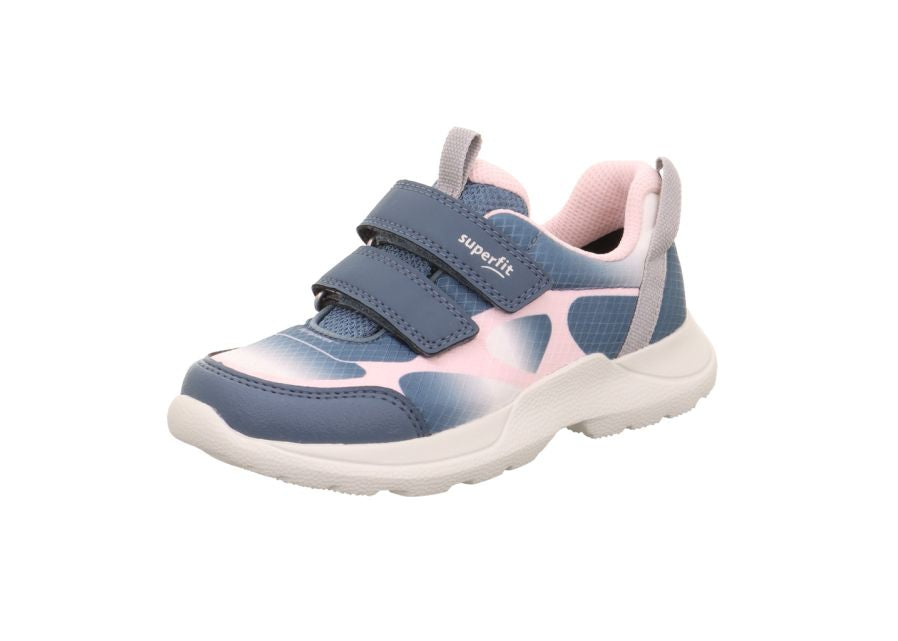 Superfit Rush 1-000208-8020 Blue & Pink Girls Waterproof Trainer