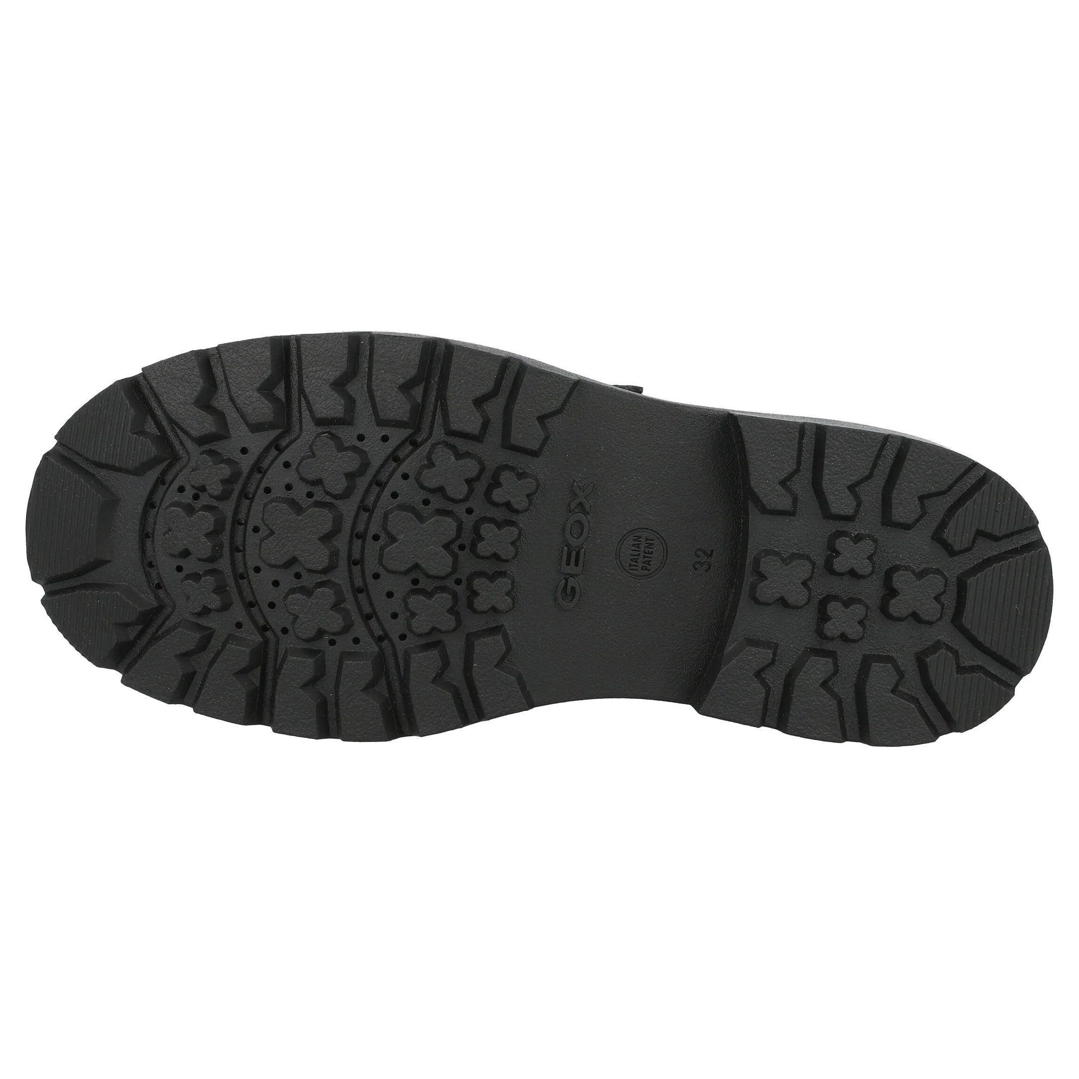 Geox Geox J Shaylax B D J16FAD 043BC Black School Shoes Black Boys