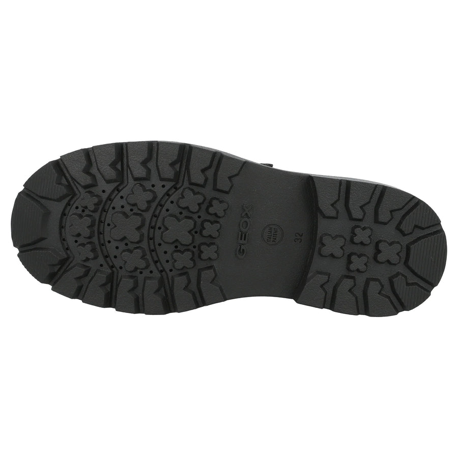 Geox J Shaylax B D J16FAD 043BC Black School Shoes