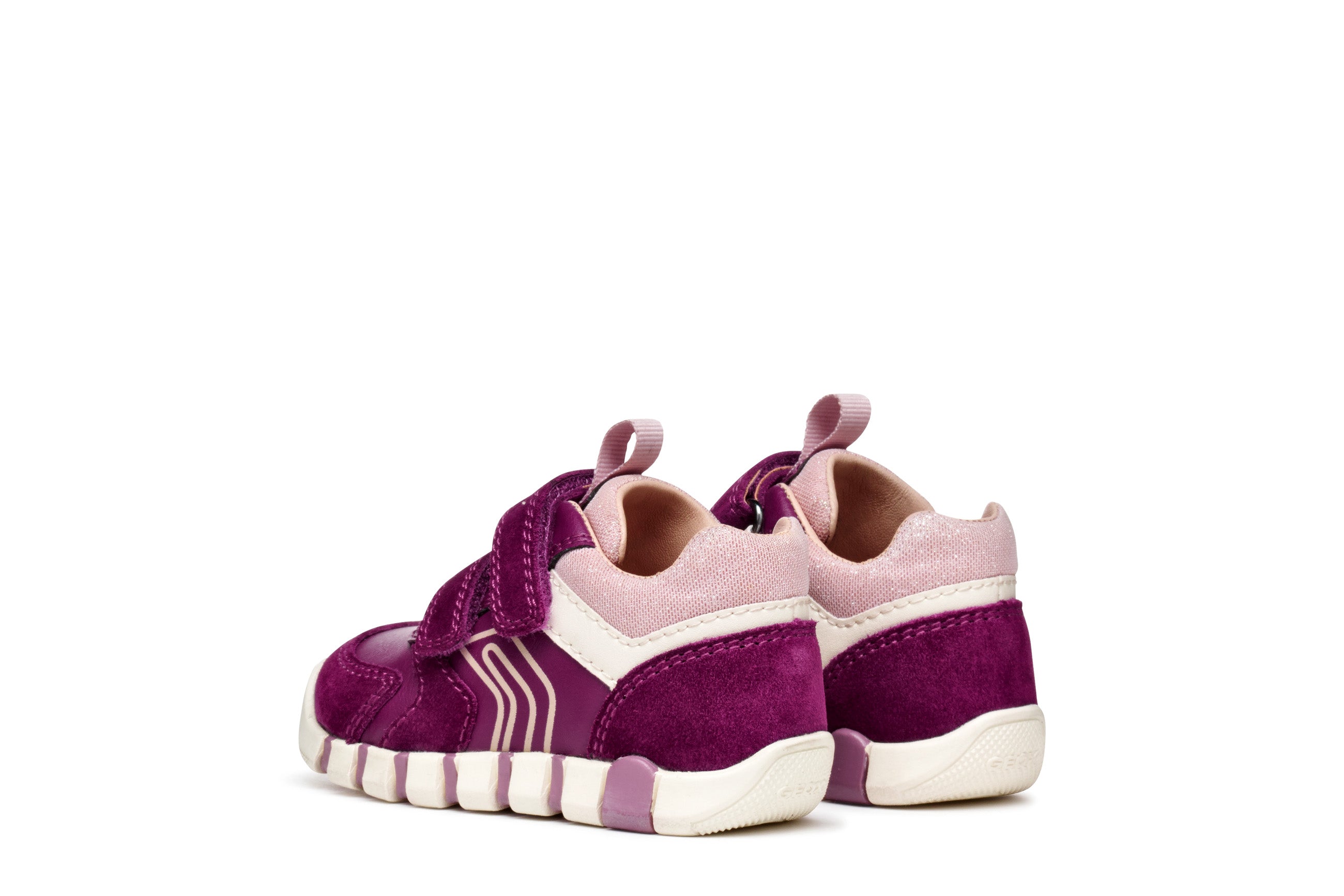 Geox Geox B Iupidoo Girl B3558C 05422 Dk Purple / Rose Trainer Dk Purple / Rose Girls