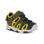 Geox B S.Multy B. B B450FB 014CE C0629 Military/Yellow Sandals