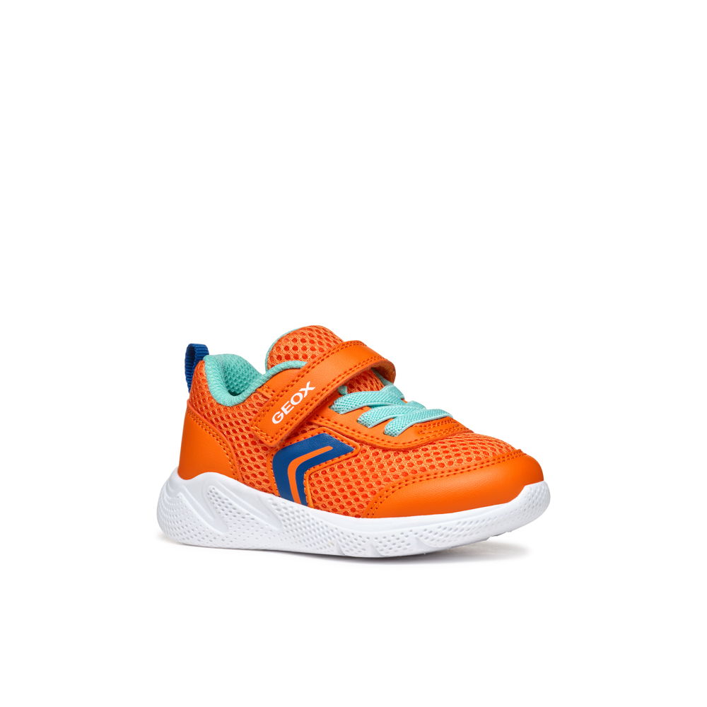 Geox Geox B Sprintye B.C B454uc 01454 C0549 Orange/Royal Boys