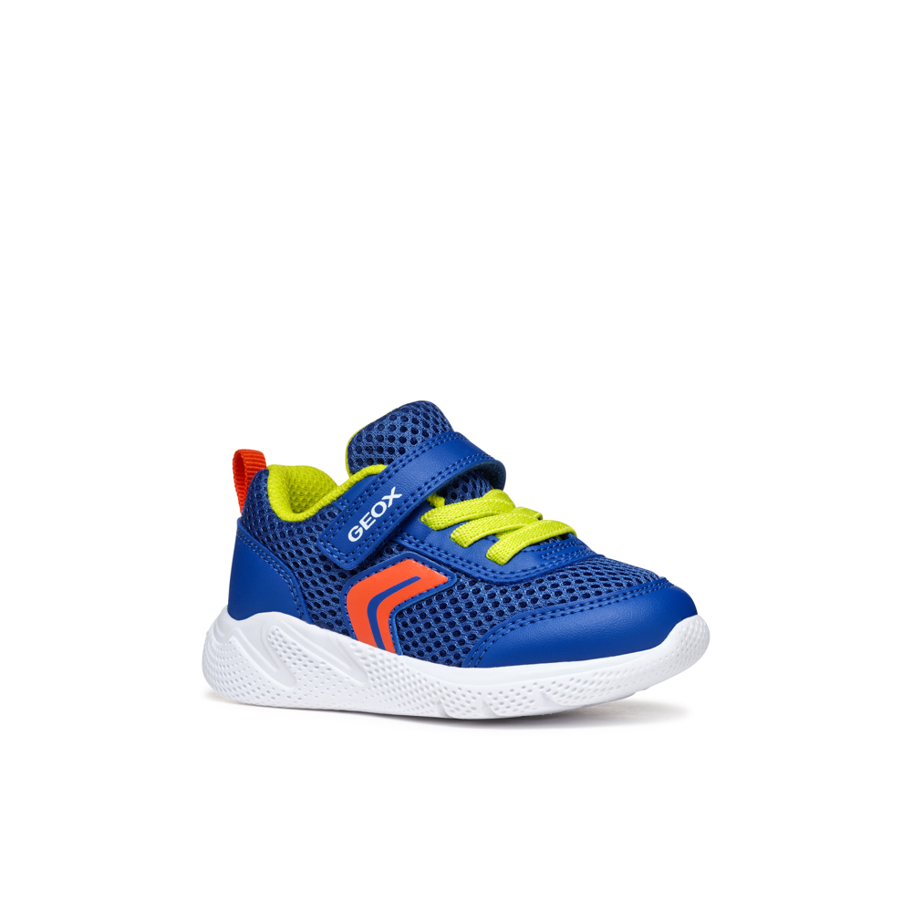 Geox Geox B Sprintye B.C B454uc 01454 C0833 Royal/Red Boys