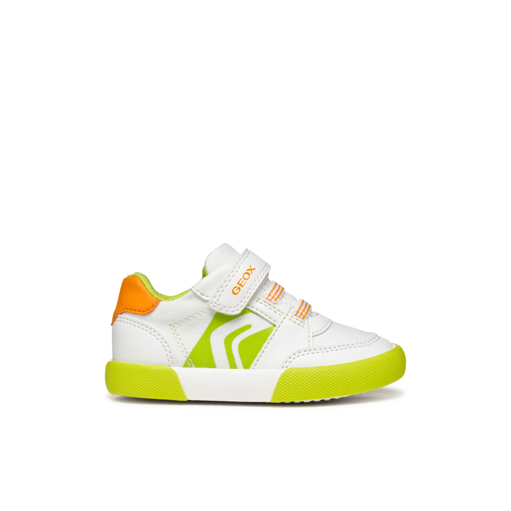 Geox Geox B Gisli B.A B551na 05410 C0551 White/Fluo Green Boys