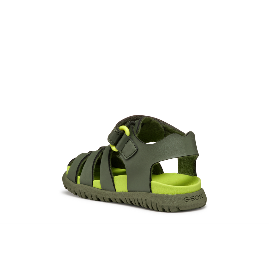Geox B Fusbetto A B556aa 000Bc C3016 Boys Sage Sandals