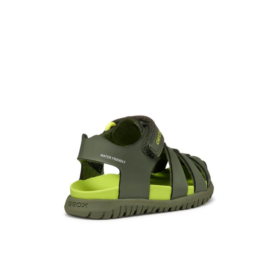 Geox B Fusbetto A B556aa 000Bc C3016 Boys Sage Sandals
