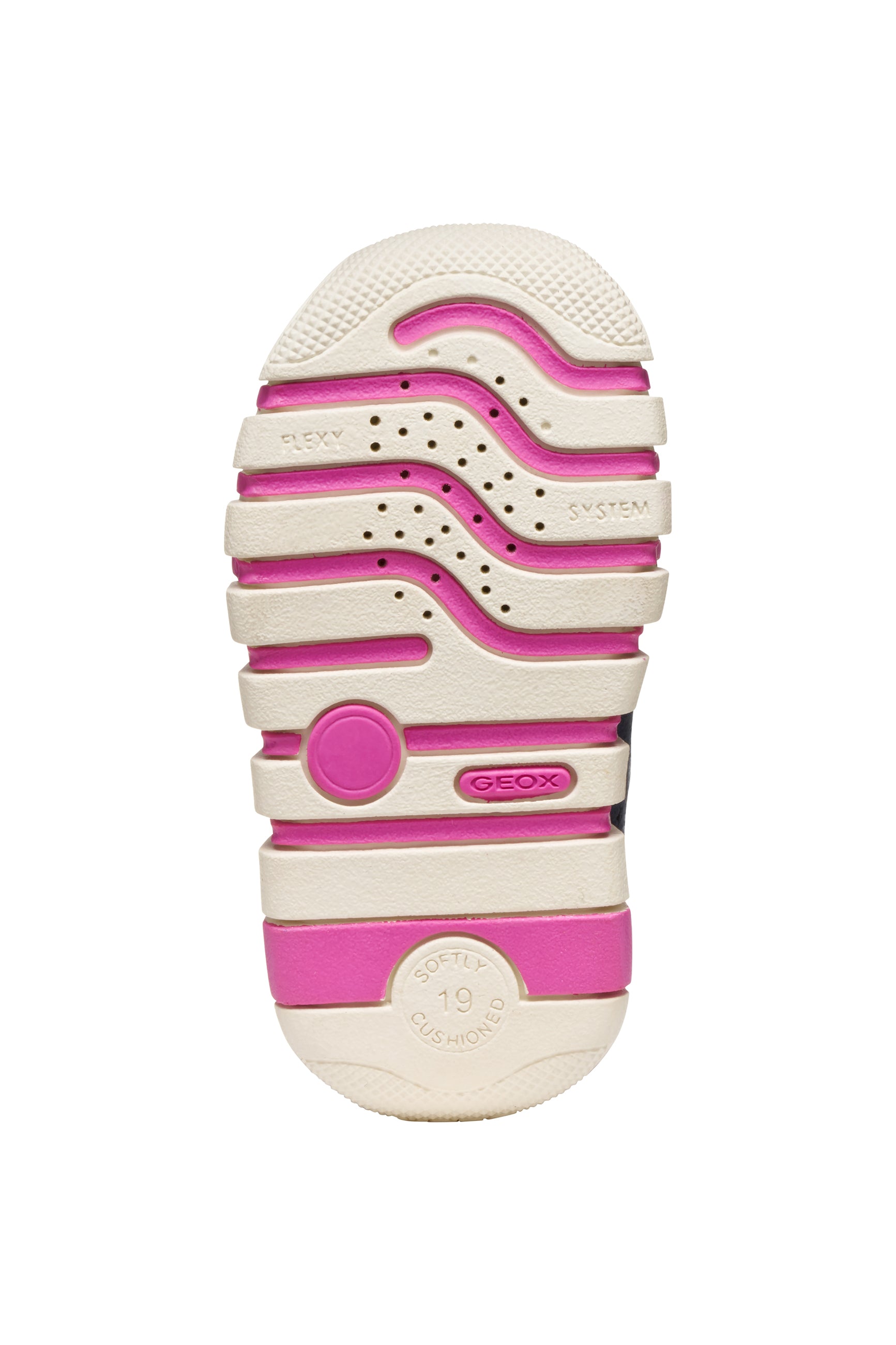 Geox Geox B IUPIDOO GIRL B5658B 0DHBC Navy / Fuchsia Girls Trainer NAVY/FUCHSIA Girls
