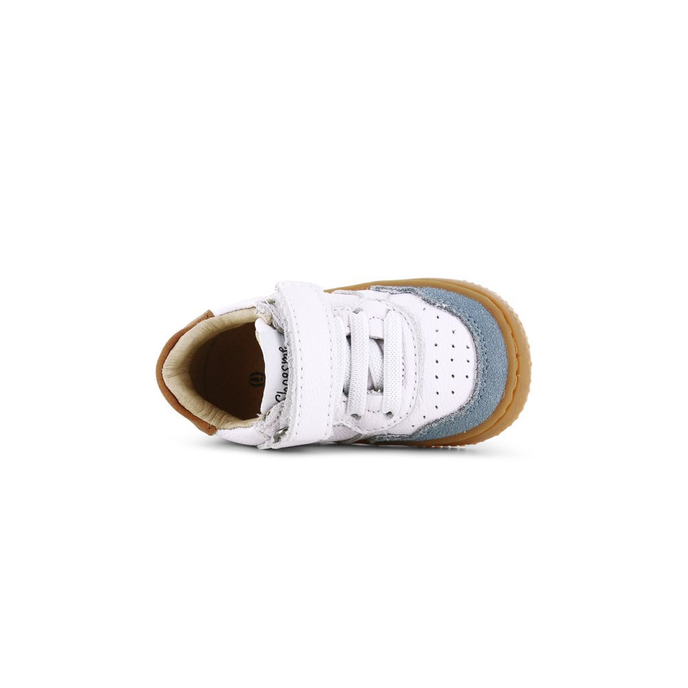 Shoesme Shoesme Baby-Proof Bn24s012-B White/Light Blue Boys